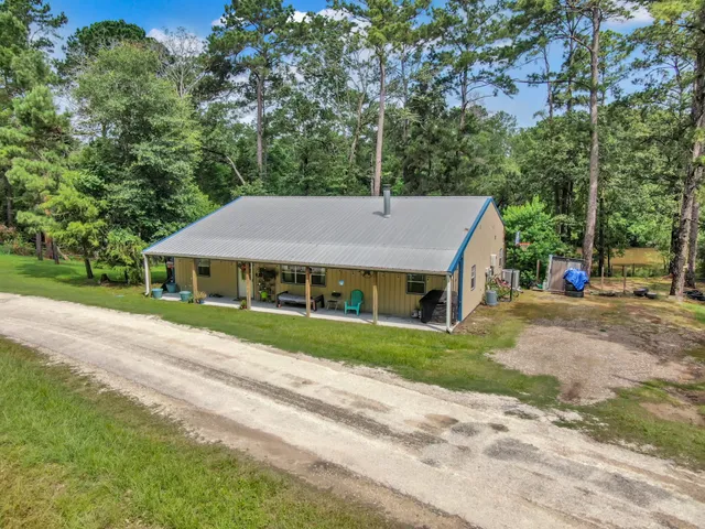 a view of outside space and a lake view