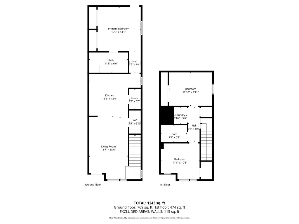 4007 New Orleans Street, Unit B Houston, TX 77020 - Photo 20 of 20 a picture of a floor plan