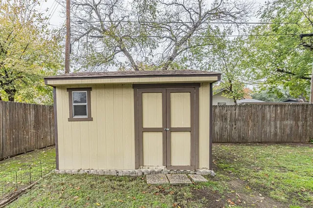 a house with a outdoor space