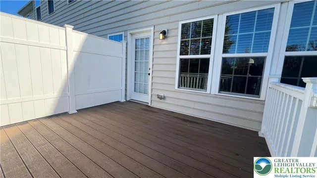 a view of front door