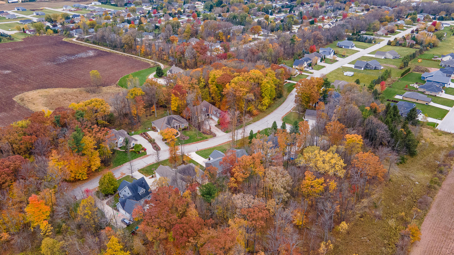 Lt19 Oriole Lane Howards Grove, WI 53083 - Photo 4 of 7 Aerial View