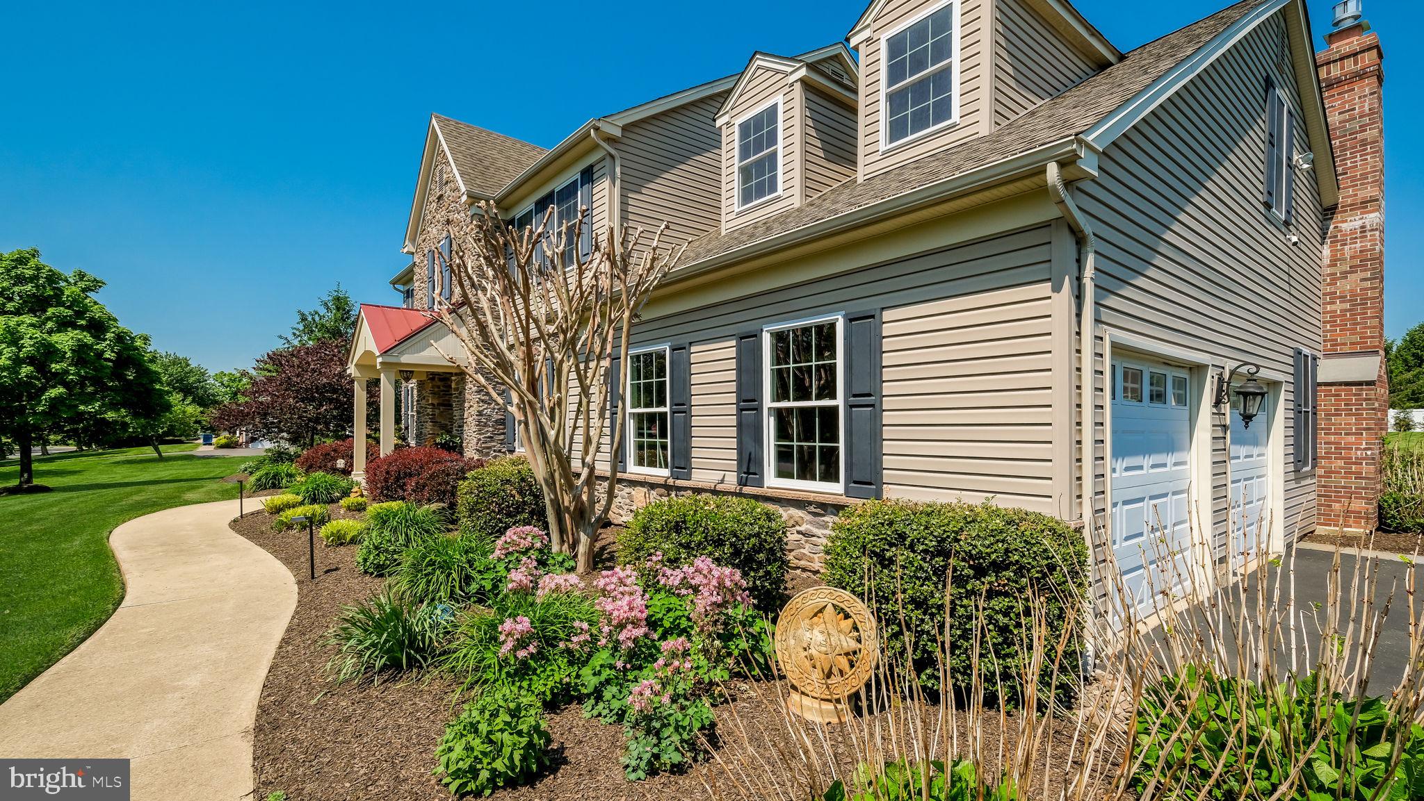 4805 Cheshire Road Doylestown, PA 18902 - Photo 7 of 89 Greeted with Lovely Landscaping