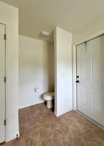 a view of storage and utility room