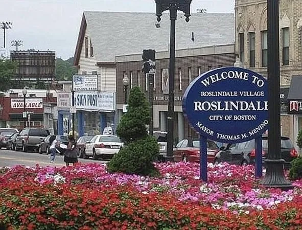 a sign on the side of the road