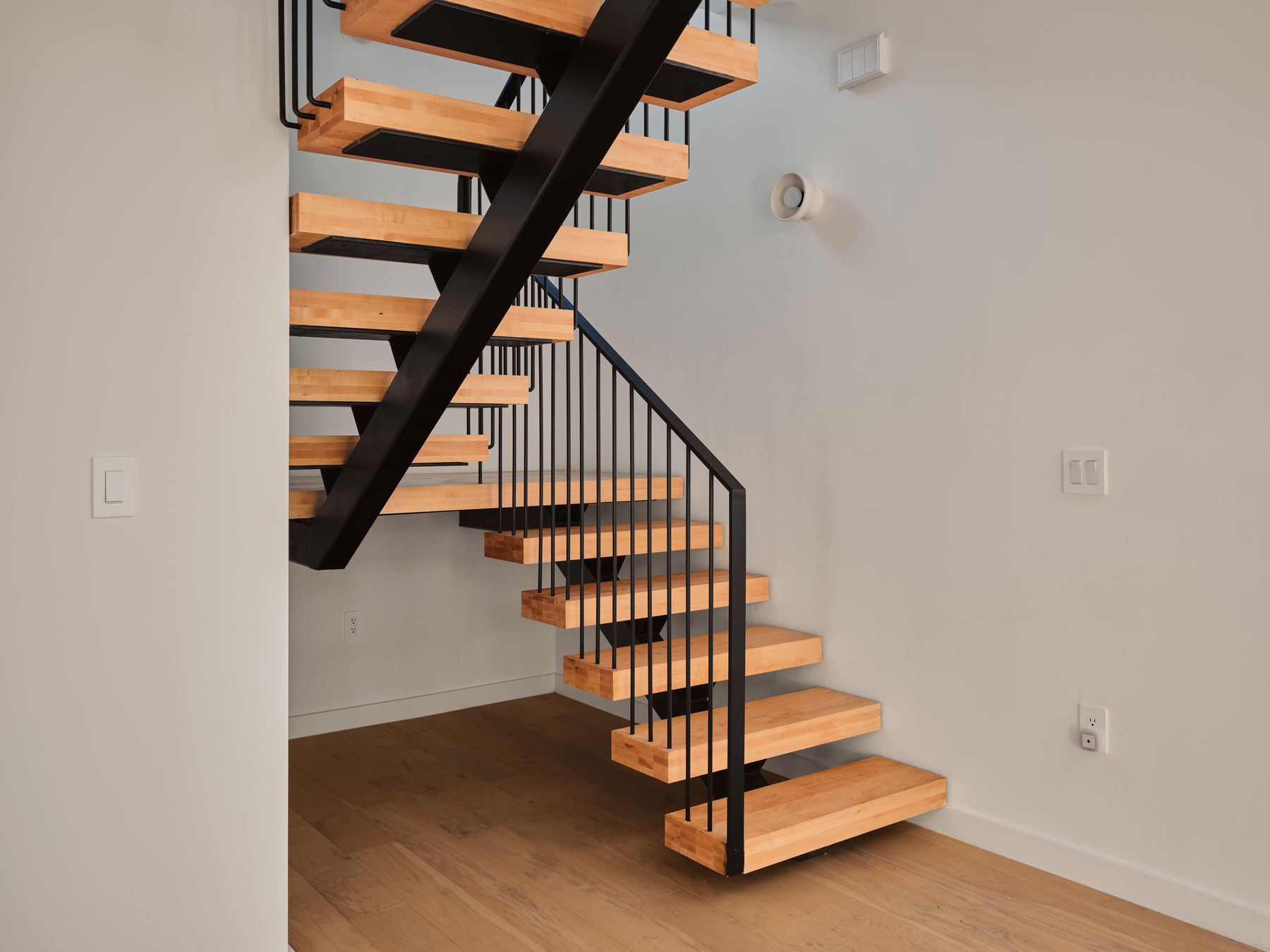 3209 Clawson Road Austin, TX 78704 - Photo 16 of 30 Stairway with wood finished floors