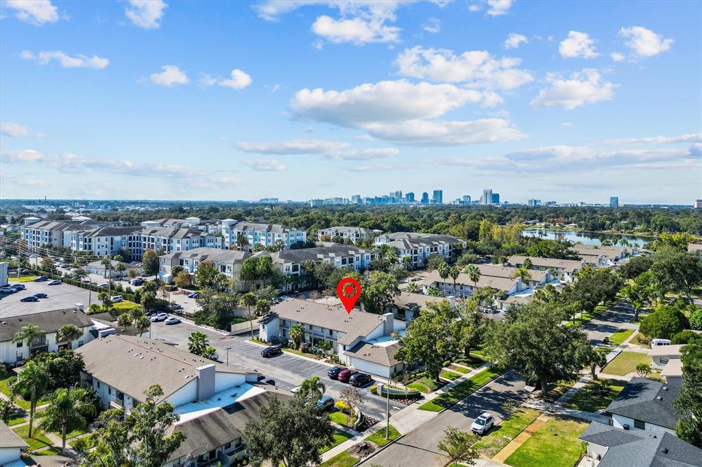 2992 Plaza Terrace Drive, Unit 2992 Orlando, FL 32803 - Photo 27 of 31 a view of a city