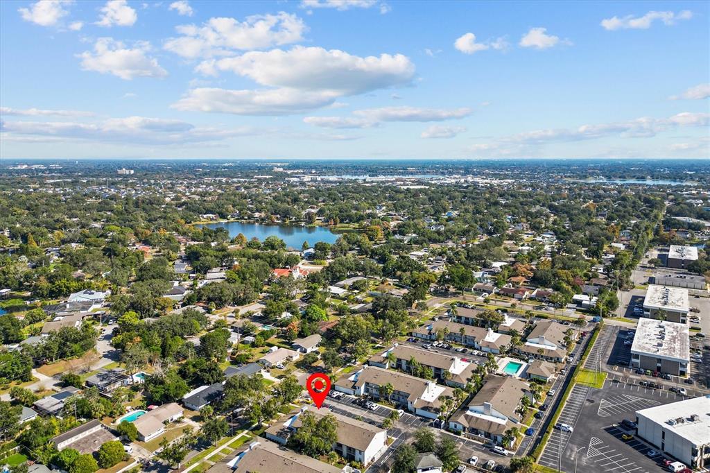 2992 Plaza Terrace Drive, Unit 2992 Orlando, FL 32803 - Photo 31 of 31 an aerial view of a city