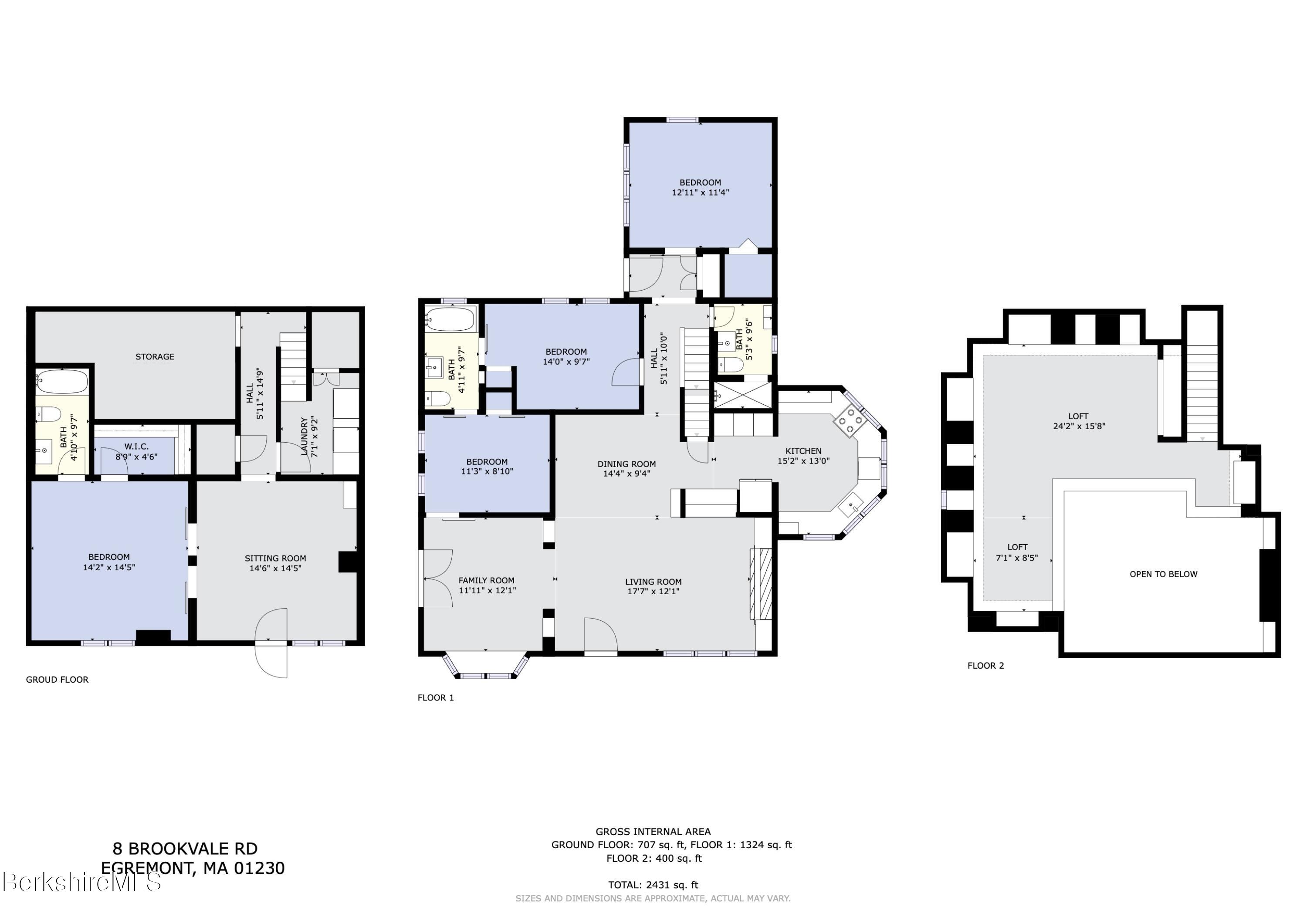 8 Brookvale Road Egremont, MA 01230 - Photo 45 of 45 FLOOR PLAN