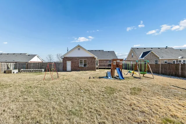 a view of a house with a snow on the wall