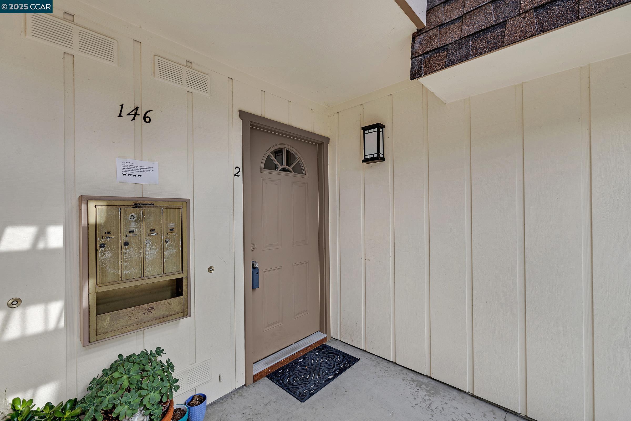 146 Ascot Court, Unit 2 Moraga, CA 94556 - Photo 5 of 33 a view of an entryway door