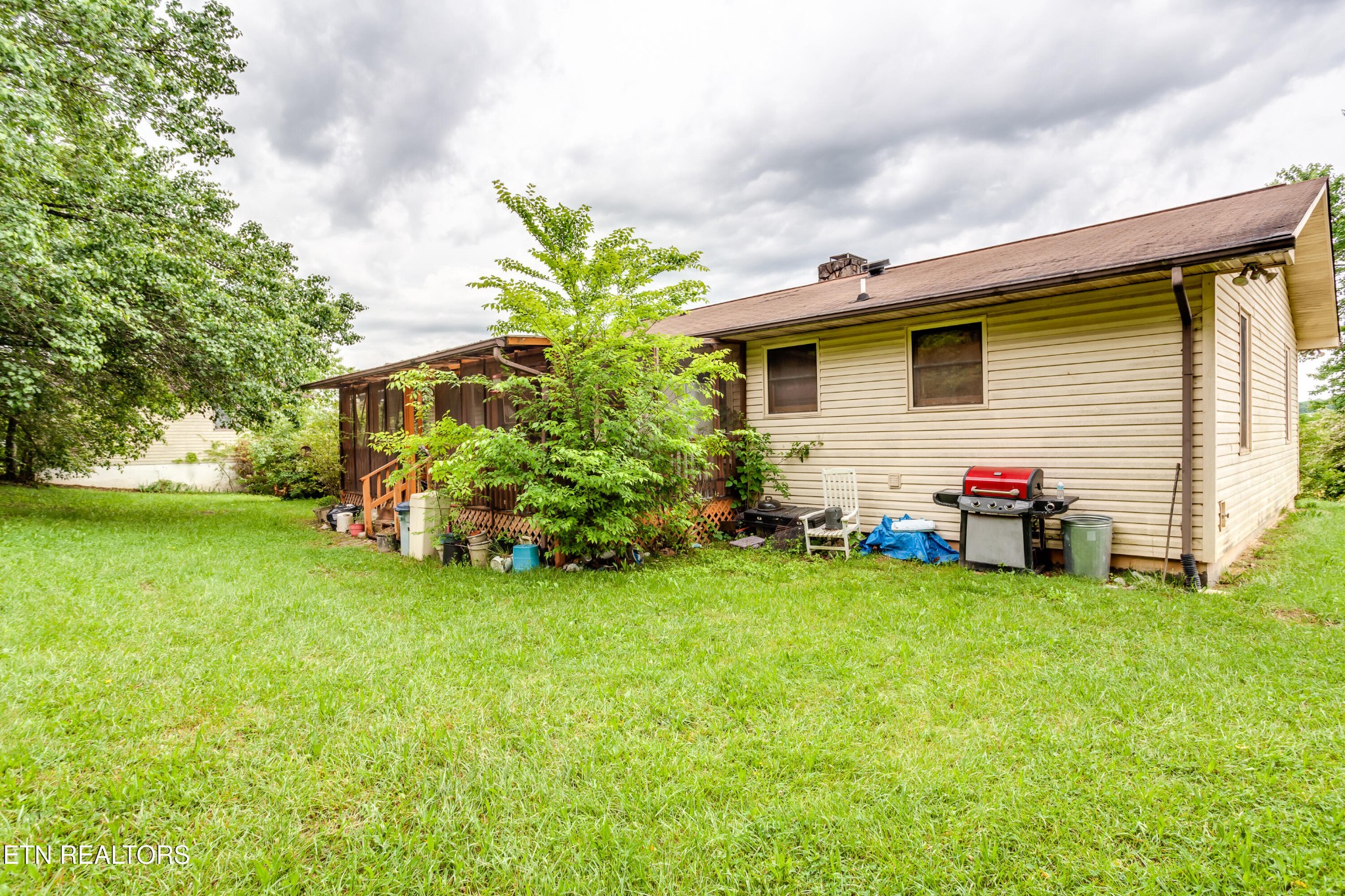 375 Rainbow Road Sevierville, TN 37862 - Photo 42 of 58 a view of a house with a backyard
