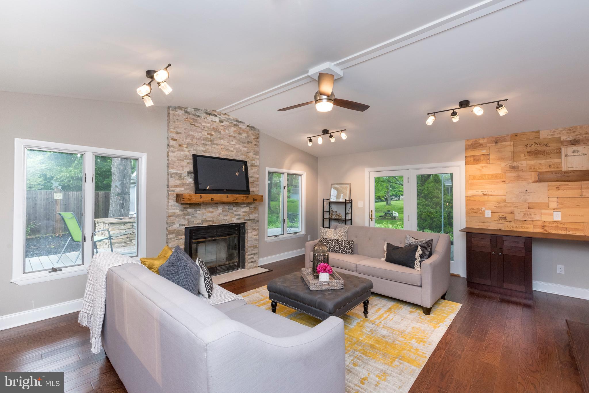 236 Coldbrook Road Lutherville-Timonium, MD 21093 - Photo 11 of 30 A second fireplace for ultimate entertaining