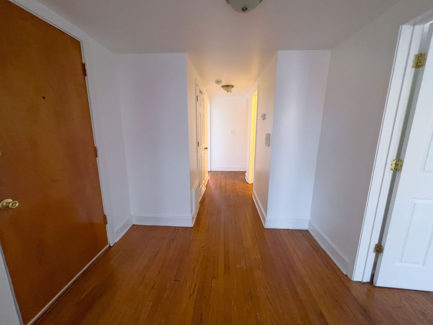 115 East 60th Street, Unit 2 Chicago, IL 60637 - Photo 9 of 11 a view of a hallway with wooden floor