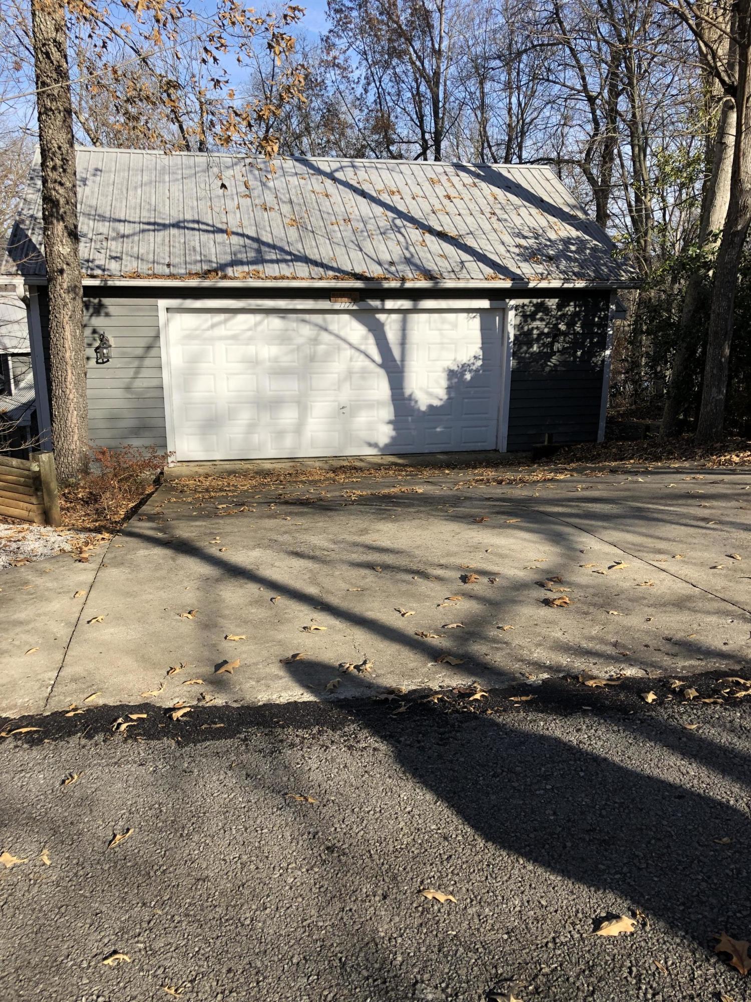 Large detached garage