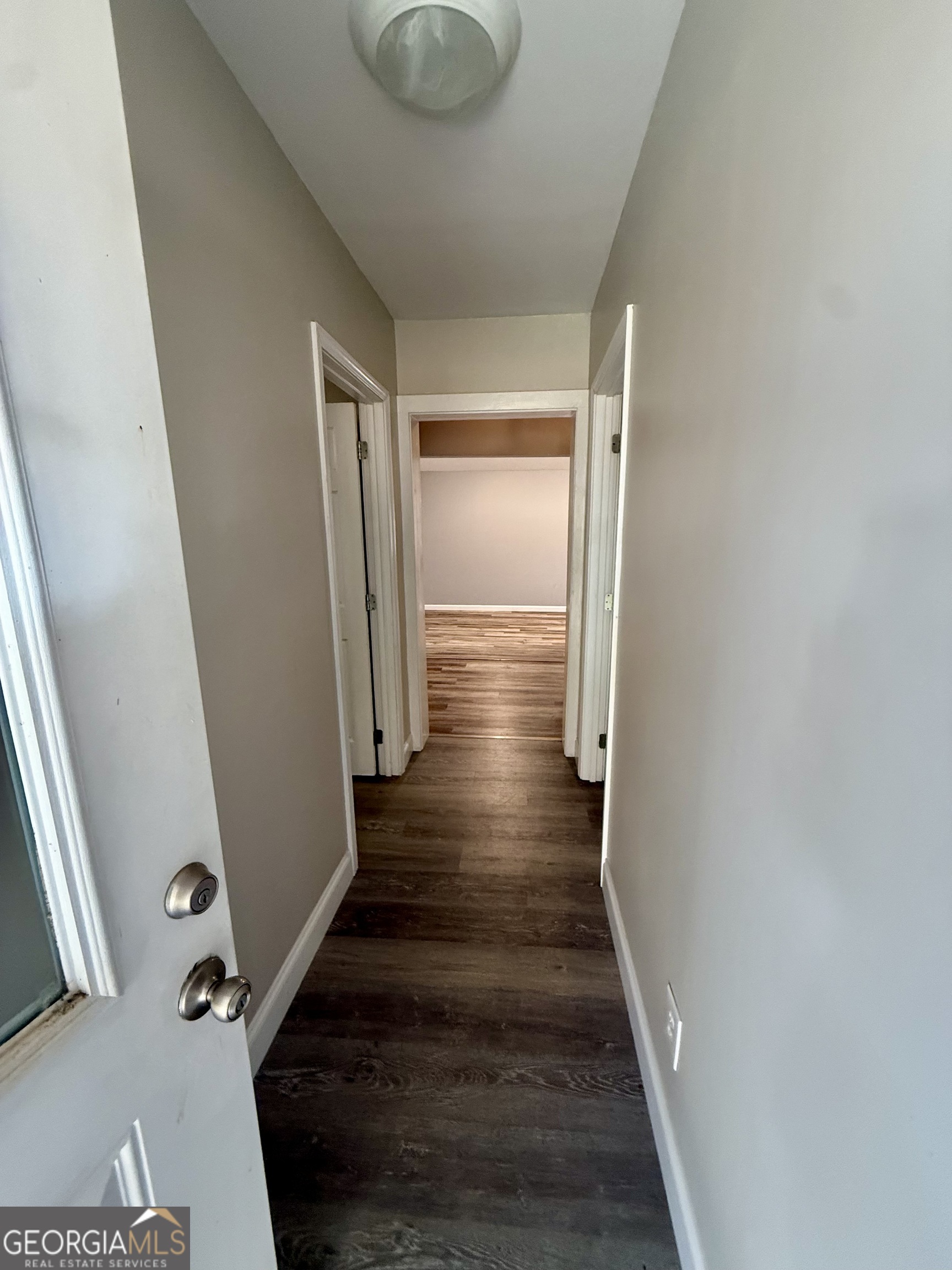 41 6th Street Trion, GA 30753 - Photo 48 of 60 a view of a hallway with wooden floor and staircase