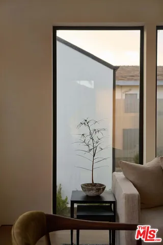 a room with cabinets and wooden floor