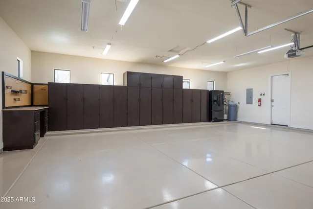 a view of a playground with basketball court