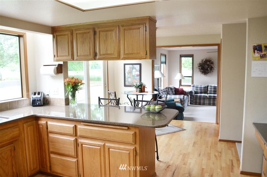 1934 Rice Road Chehalis, WA 98532 - Photo 5 of 15 a kitchen with counter top space and windows