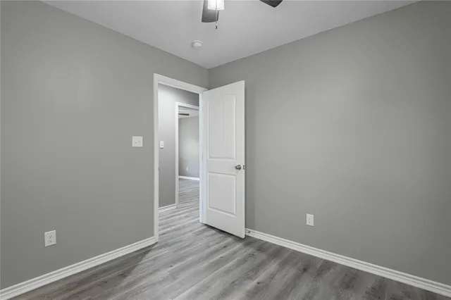 wooden floor in an empty room