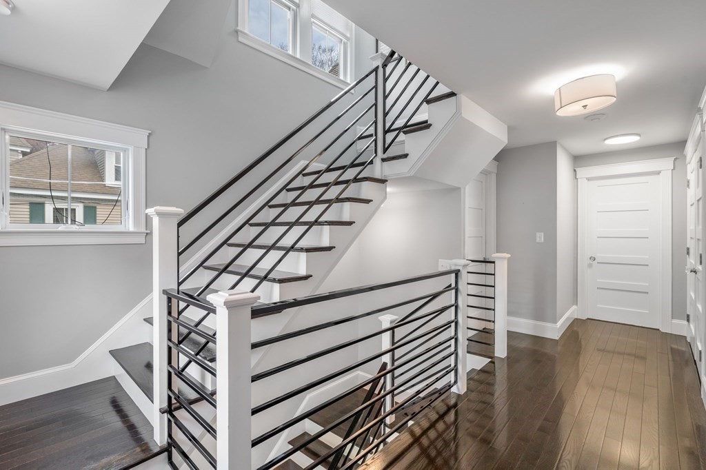 43 O'Neil Street Hudson, MA 01749 - Photo 29 of 39 a view of entryway and hall with wooden floor