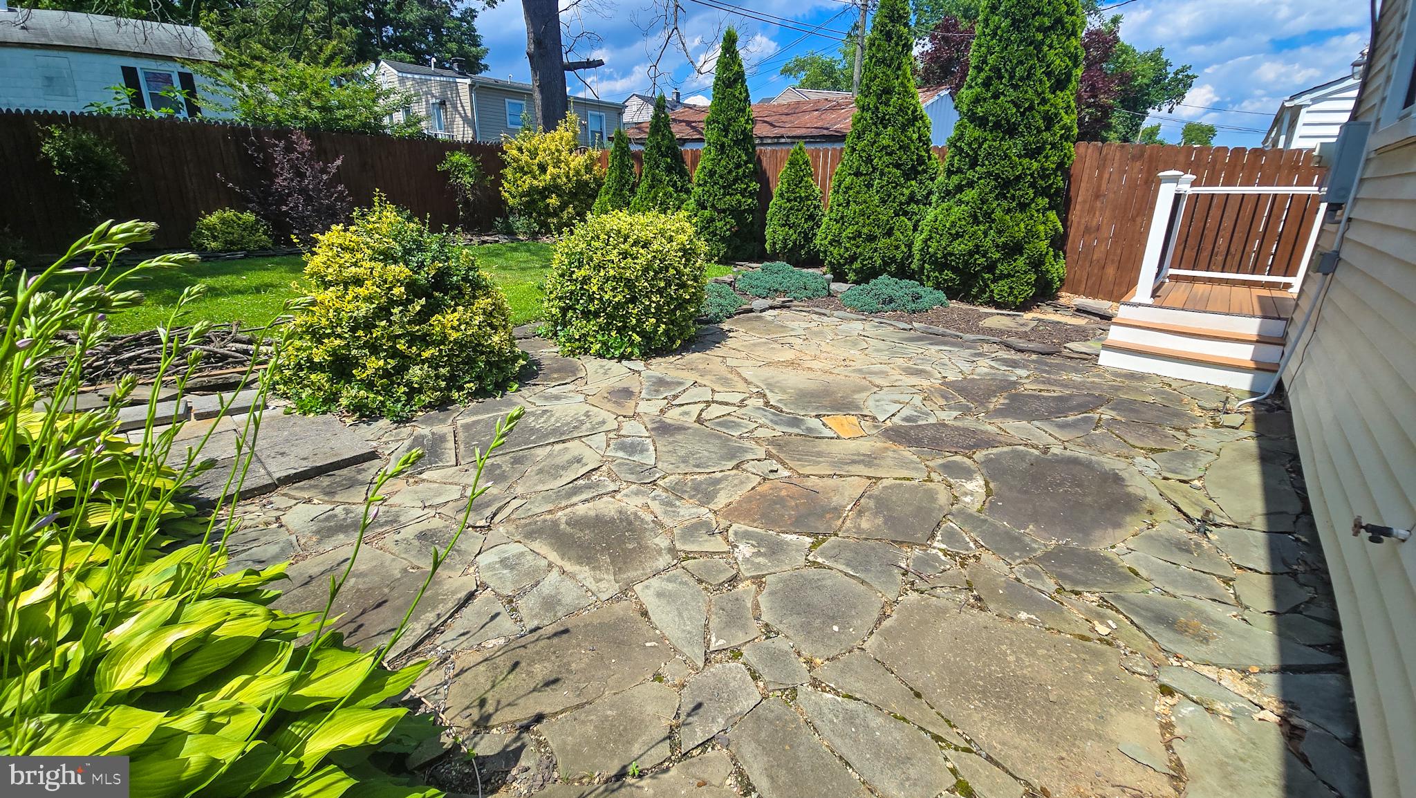 1704 Earhart Road Baltimore, MD 21221 - Photo 22 of 27 Stone patio perfect for grilling