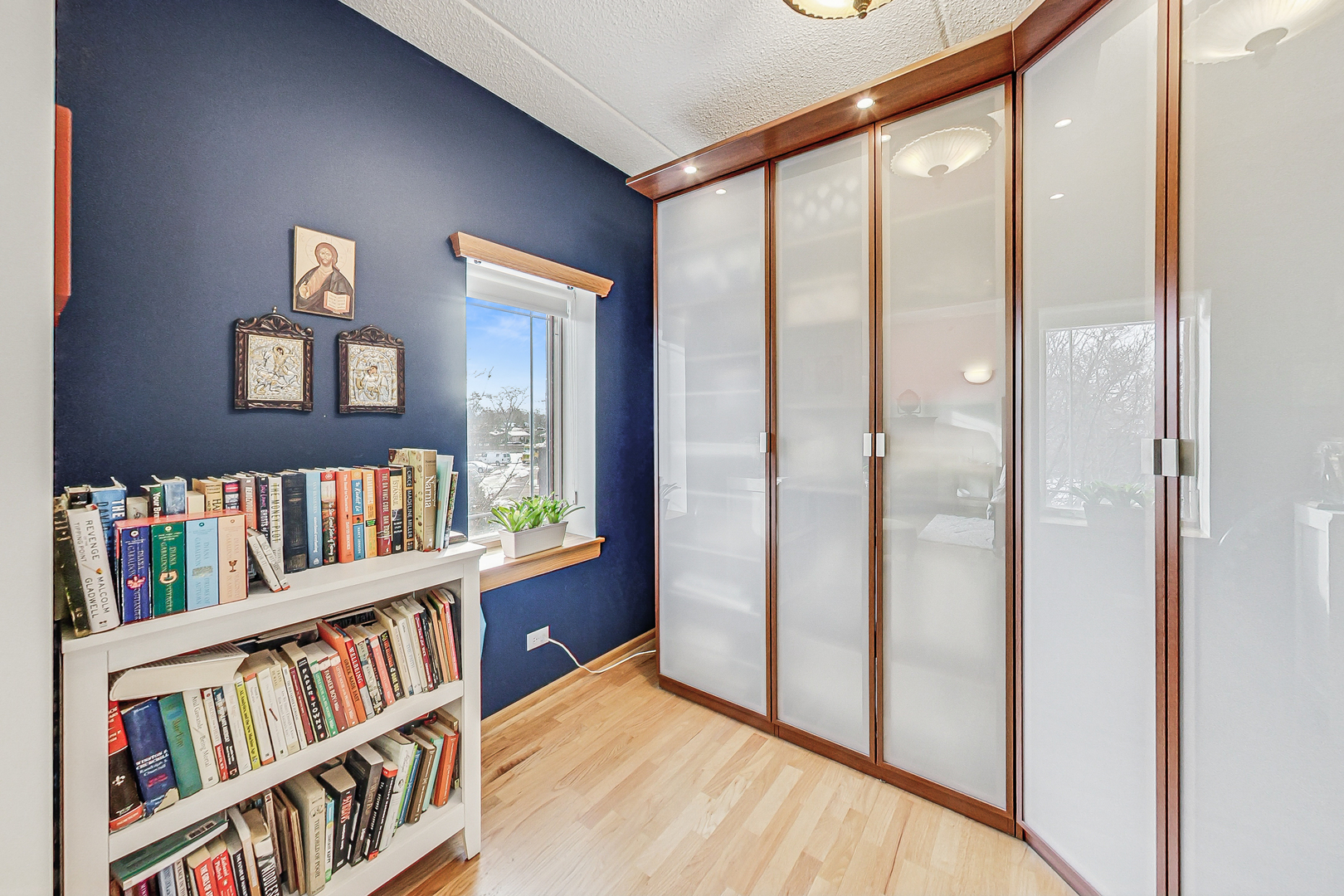 911 Busse Highway, Unit 204 Park Ridge, IL 60068 - Photo 18 of 31 a view of a book shelf in a room