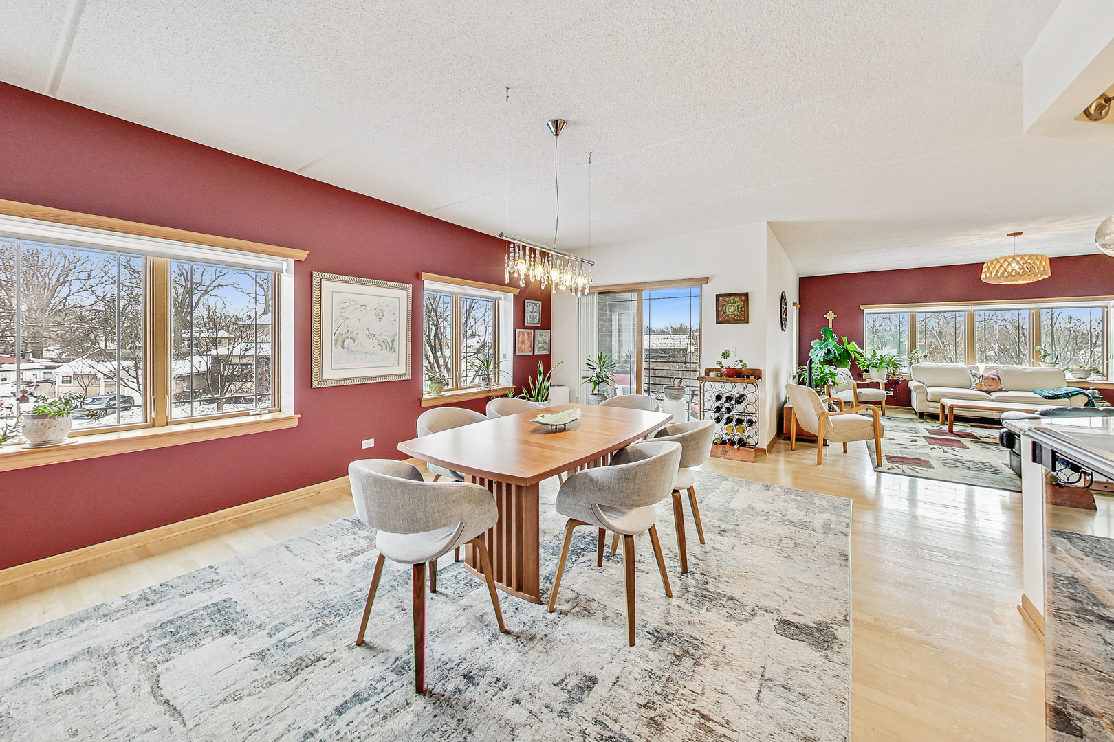 911 Busse Highway, Unit 204 Park Ridge, IL 60068 - Photo 10 of 31 a living room with furniture a window and a table