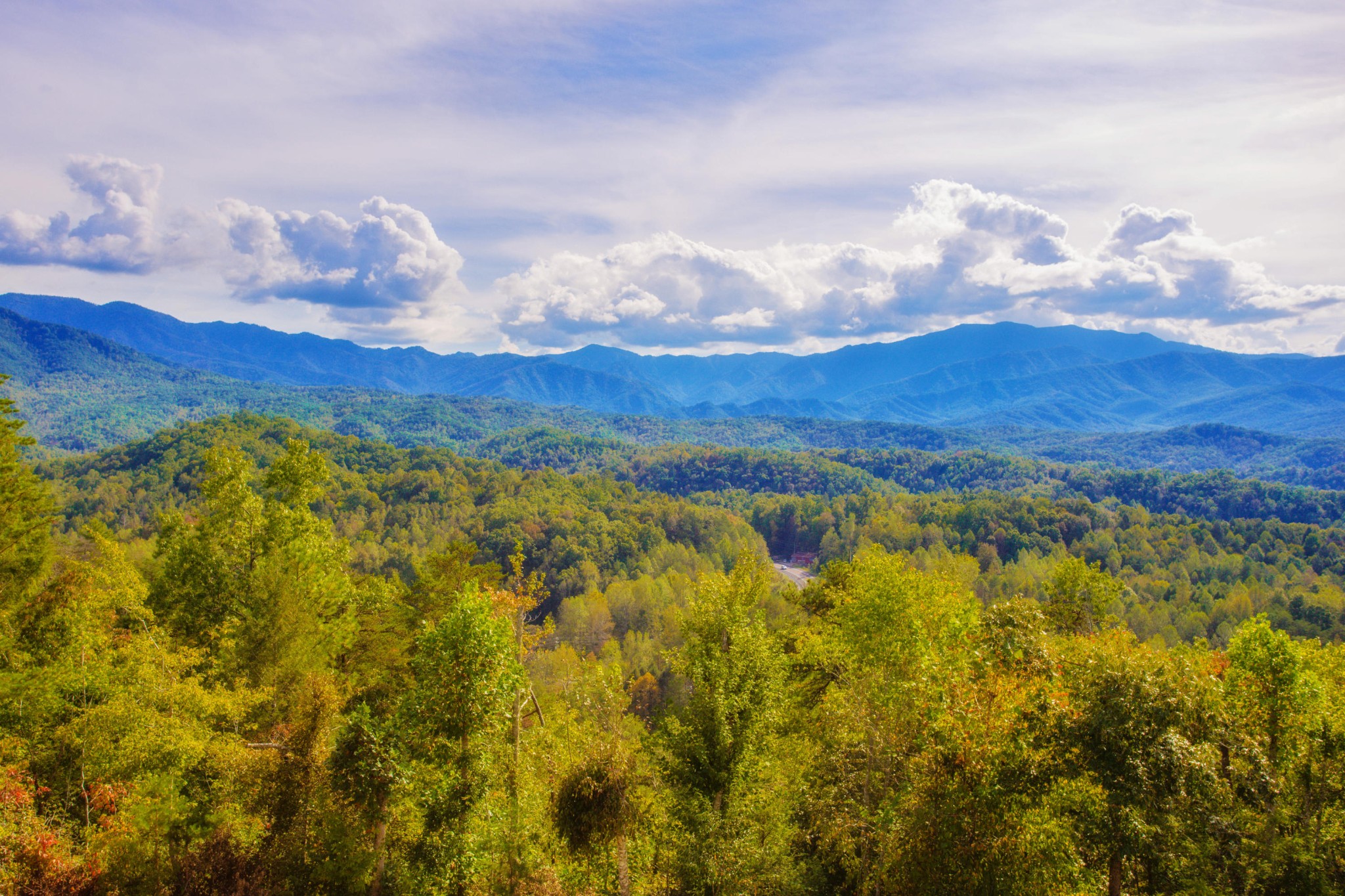 3202 Hickey Road Sevierville, TN 37876 - Photo 27 of 28 a view of mountain with sunset