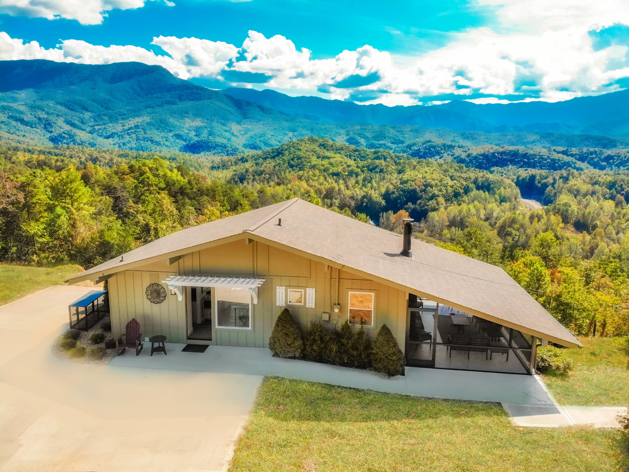 3202 Hickey Road Sevierville, TN 37876 - Photo 3 of 28 a view of a house with a yard