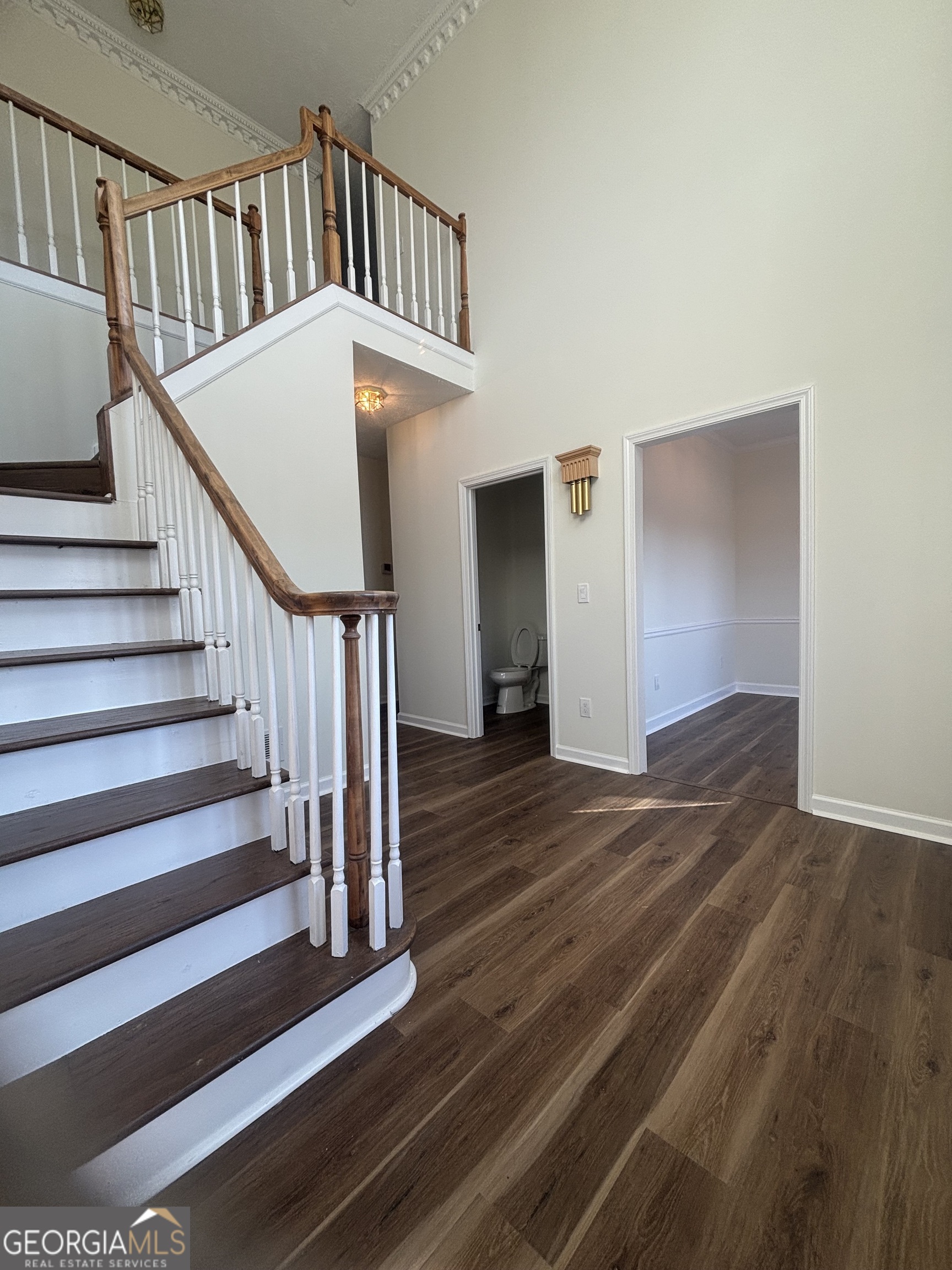 2972 Hampton Place Decatur, GA 30034 - Photo 3 of 19 a view of a hallway with wooden floor and entryway