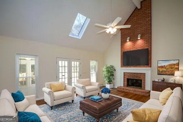 a view of empty room