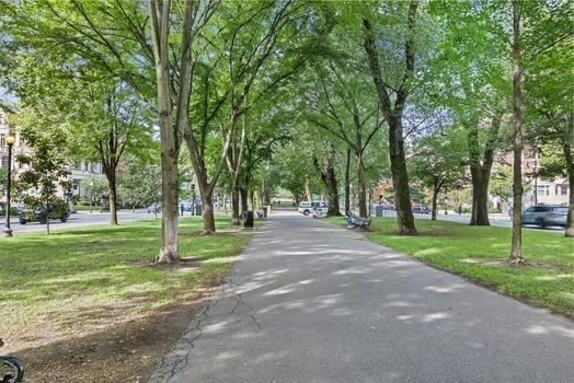 302 Commonwealth Avenue, Unit E Boston, MA 02115 - Photo 12 of 13 a view of a park with tree s