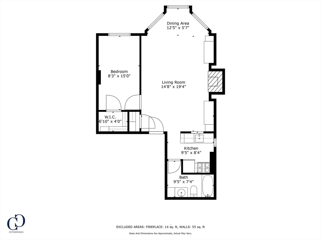 302 Commonwealth Avenue, Unit E Boston, MA 02115 - Photo 13 of 13 a picture of a wall with a close up of a wall