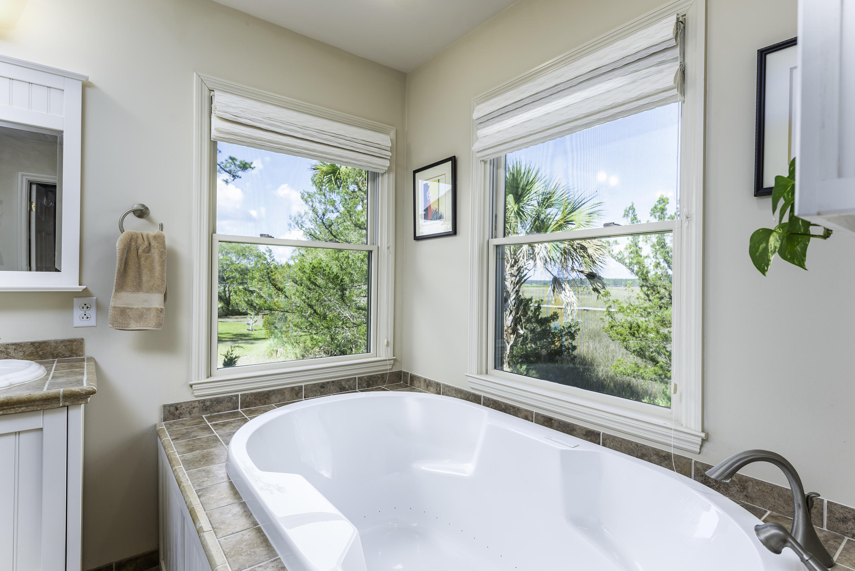 1402 Marshwind Island Road Awendaw, SC 29429 - Photo 12 of 33 Enjoy the water views from your air tub