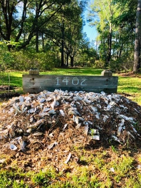 1402 Marshwind Island Road Awendaw, SC 29429 - Photo 22 of 33 Oyster shell marker