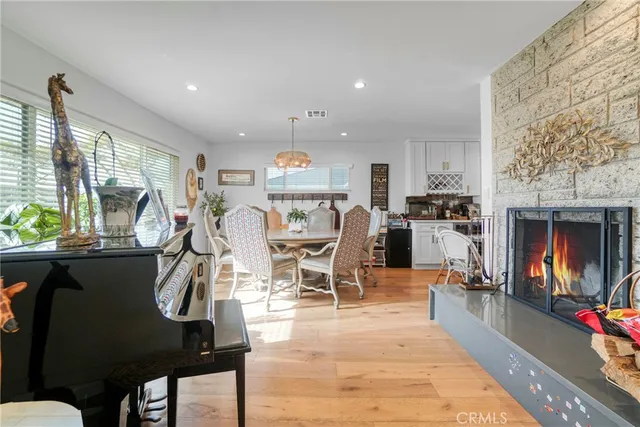 a living room with lots of furniture and appliances