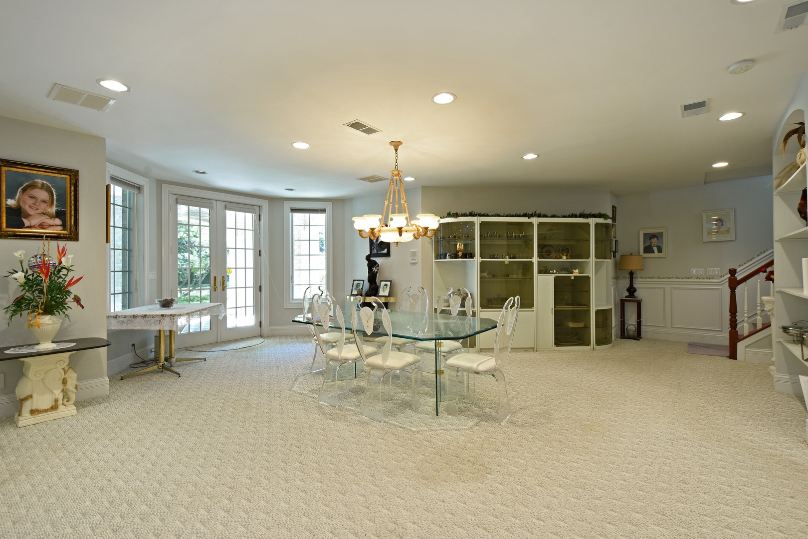 595 Plum Tree Road Barrington Hills, IL 60010 - Photo 35 of 46 a living room with furniture and a large window