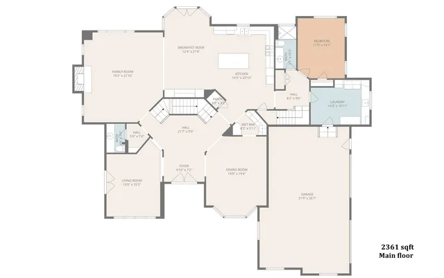 a picture of a room with a white wall