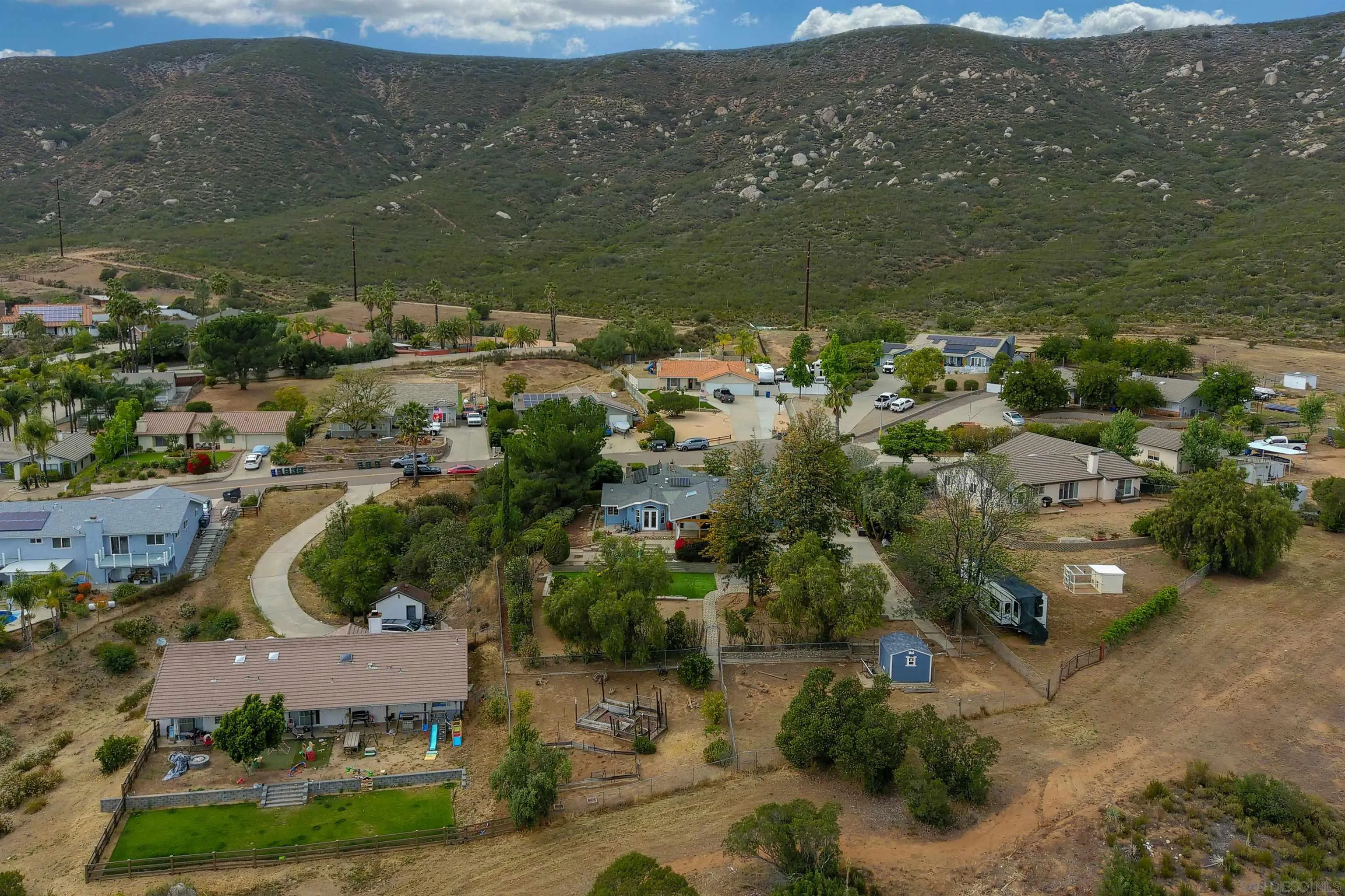 24563 Del Amo Road Ramona, CA 92065 - Photo 42 of 59 Aerial View