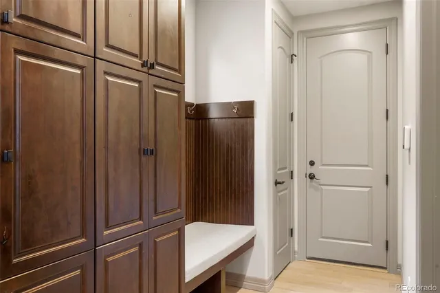 a view of closet area