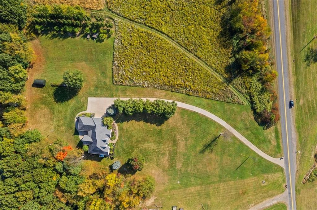 747 Achortown Road Beaver Falls, PA 15010 - Photo 28 of 28 an aerial view of a residential houses with outdoor space