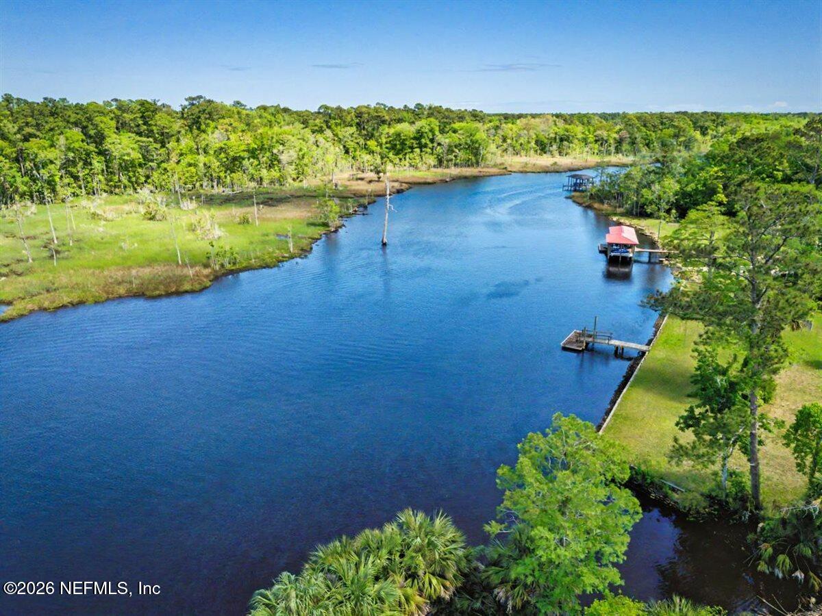 1540 El Prado Road, Unit 4 Jacksonville, FL 32216 - Photo 11 of 14 an aerial view of a houses with a yard