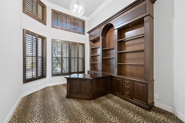 a view of kitchen with furniture and window