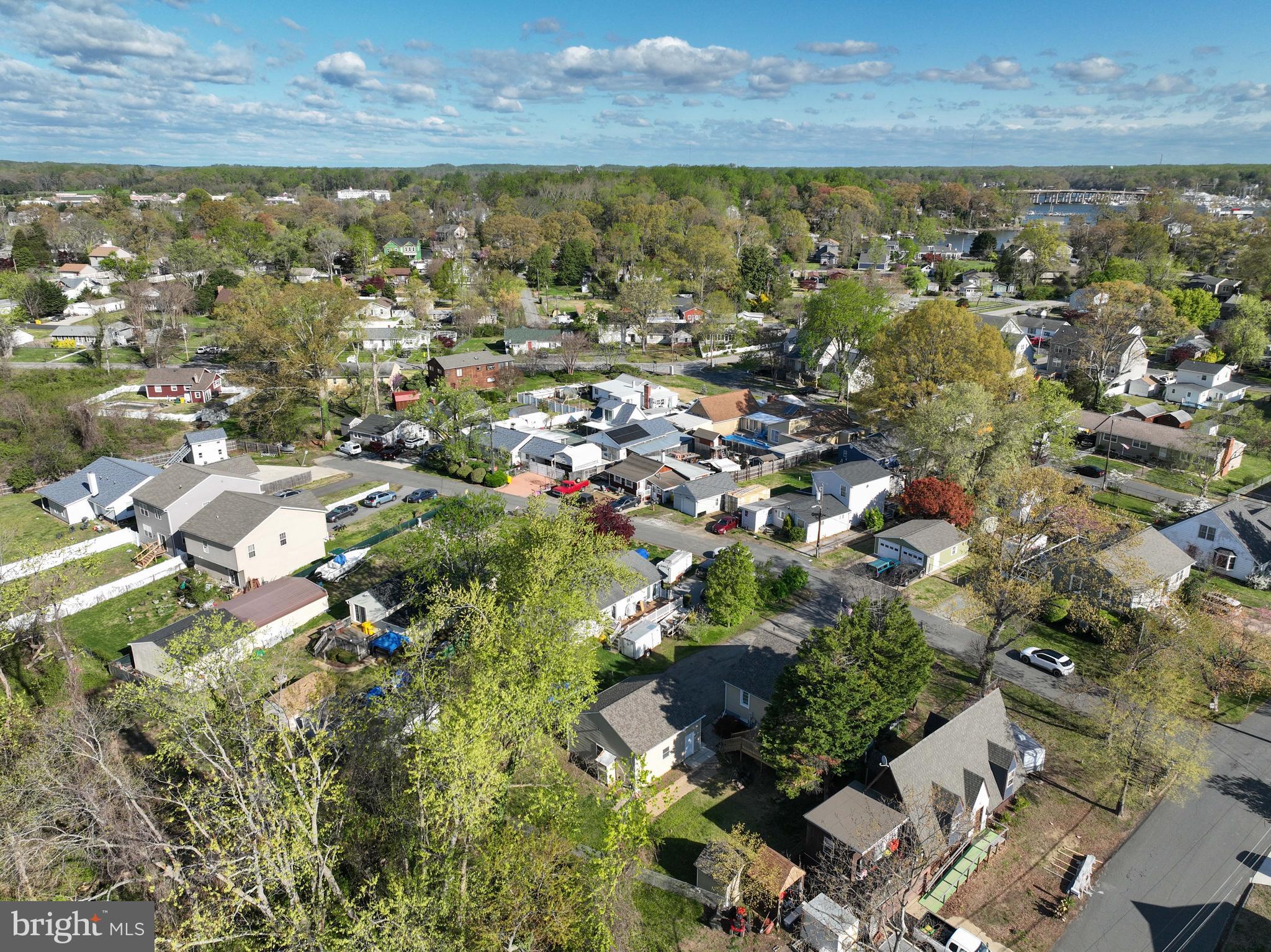 313 Orchard Road Edgewater, MD 21037 - Photo 34 of 48 an aerial view of residential houses with outdoor space and trees