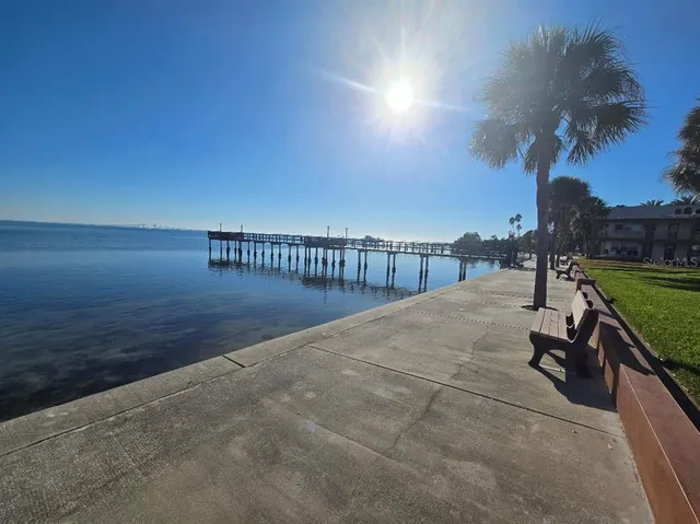 a view of outdoor space with seating area