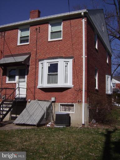 3917 Brookhill Road Baltimore, MD 21215 - Photo 2 of 8 Exterior (Rear)