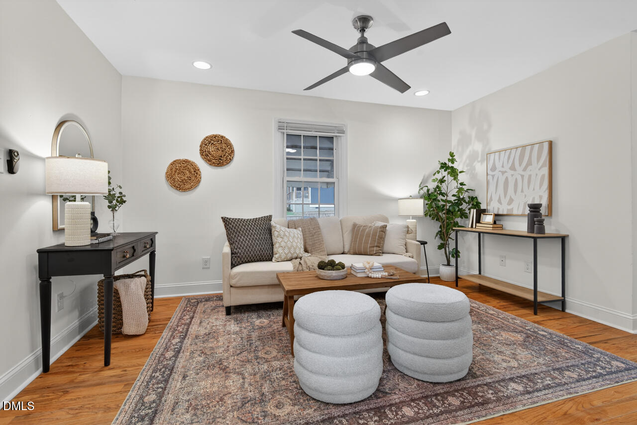 802 Cox Avenue Durham, NC 27701 - Photo 6 of 41 a living room with furniture