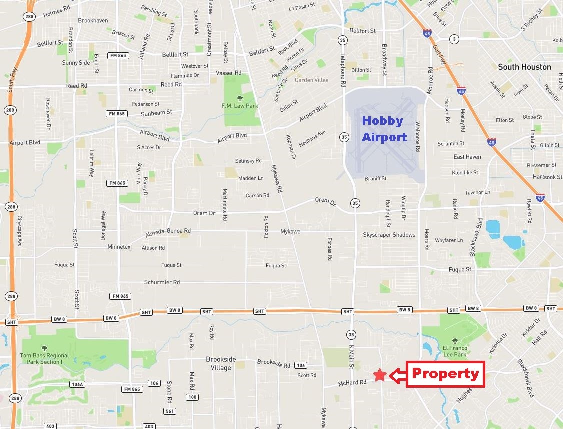 0 McHard Road Pearland, TX 77581 - Photo 10 of 13 Directions Map