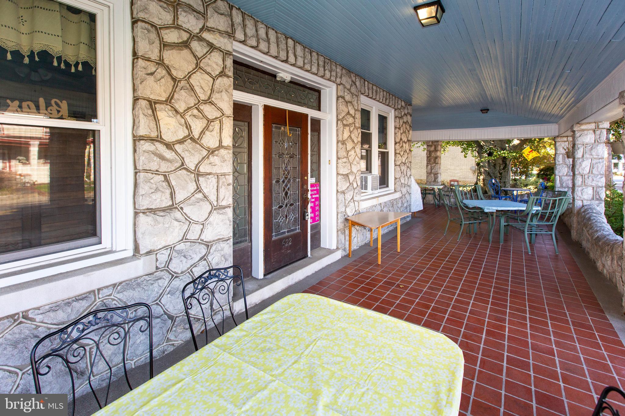 622 Main Street Bally, PA 19503 - Photo 3 of 42 Front Porch Dining area
