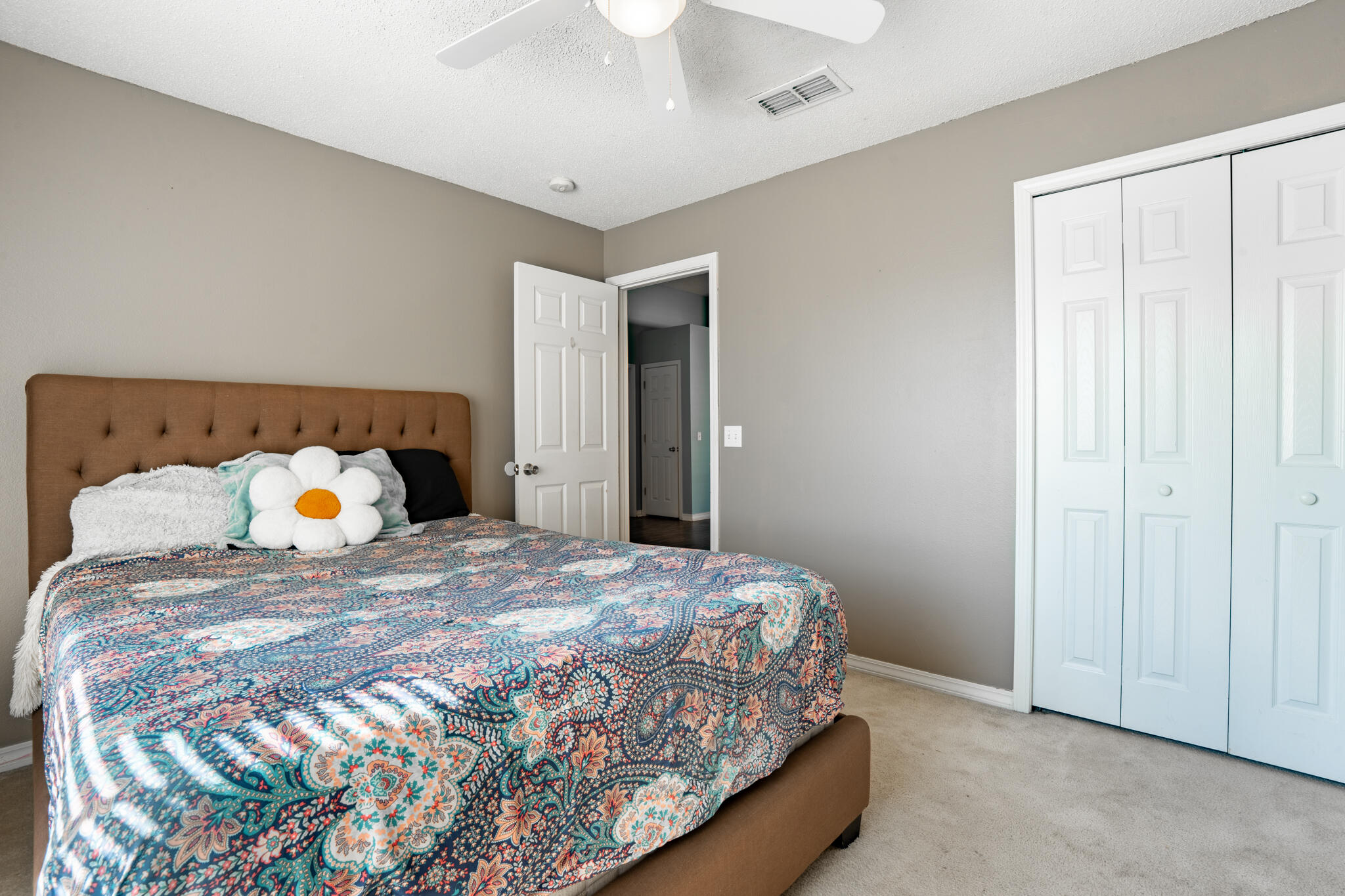 104 Sandstone Trail Crestview, FL 32539 - Photo 33 of 41 a bedroom with a bed and a window